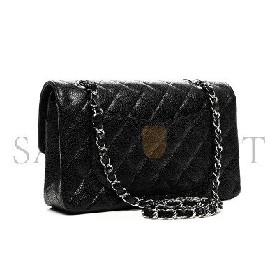 CHANEL SMALL DOUBLE FLAP BLACK 1577537 (23*14*6cm)