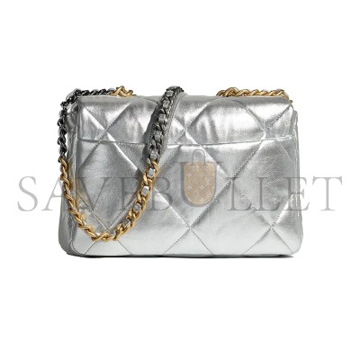 CHANEL METALLIC QUILTED 19 BAG AS1161 B05457 45002 (30*20*10cm)