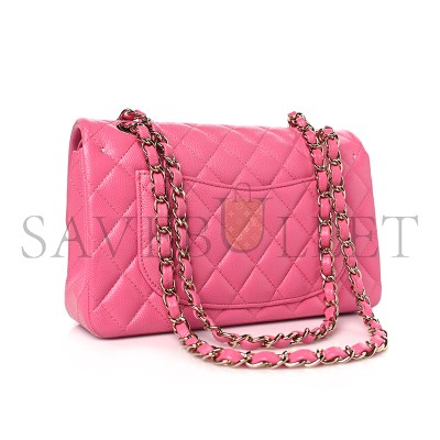 CHANEL CAVIAR QUILTED SMALL DOUBLE FLAP 1458294 (23*14.5*6cm)