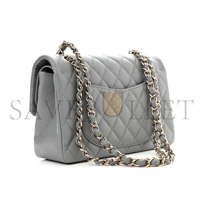 CHANEL CAVIAR QUILTED SMALL DOUBLE FLAP 1537381 (23*14.5*6cm)