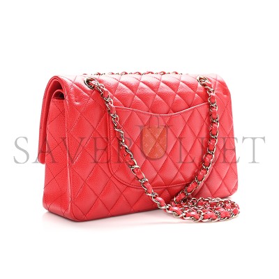 CHANEL CAVIAR QUILTED MEDIUM DOUBLE FLAP 1629268 (25*15*6cm)