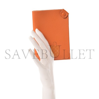 HERMES TARMAC PASSPORT HOLDER H057946CK93 (13.8*9.7*1cm)