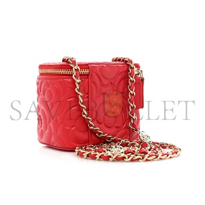 CHANEL MINI VANITY CASE WITH CHAIN 1282537 (10*9*7cm)