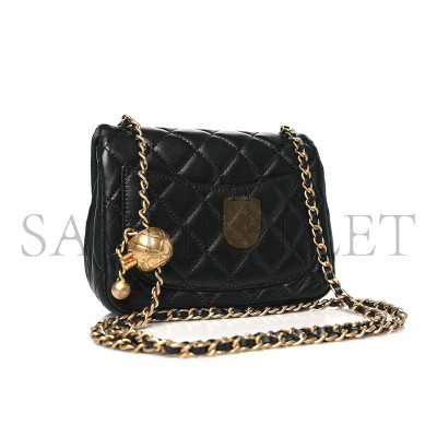 CHANEL LAMBSKIN QUILTED MINI PEARL CRUSH FLAP AS1786 B02916 94305 (17*12*7cm)
