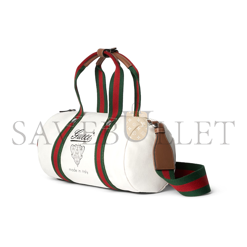 GUCCI SMALL PRINTED CANVAS DUFFLE BAG 816865 (30*16*15cm) GUCCI SMALL PRINTED CANVAS DUFFLE BAG 816865 (30*16*15cm)