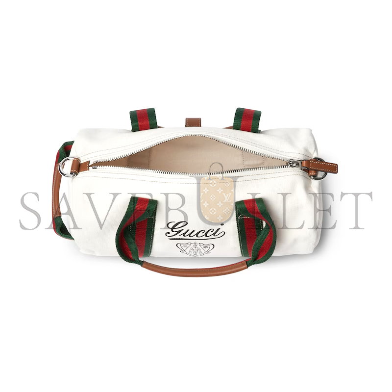 GUCCI SMALL PRINTED CANVAS DUFFLE BAG 816865 (30*16*15cm) GUCCI SMALL PRINTED CANVAS DUFFLE BAG 816865 (30*16*15cm)