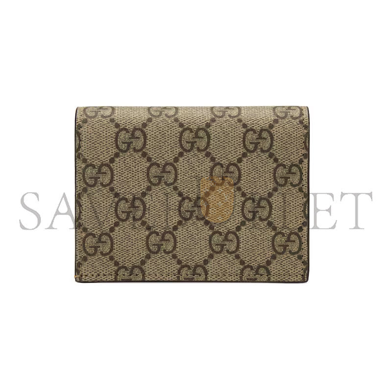 GUCCI GG MARMONT BI-COLOUR CARD CASE WALLET ‎658610 (11*8.5*3cm)