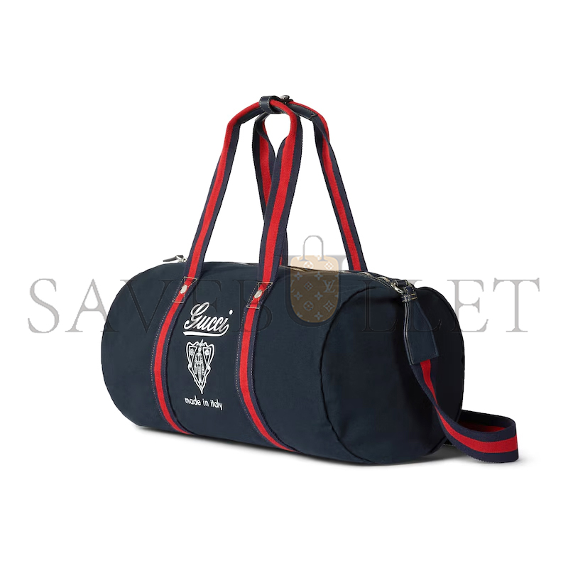 GUCCI LARGE PRINTED CANVAS DUFFLE BAG 816866 (54*24*24cm) GUCCI LARGE PRINTED CANVAS DUFFLE BAG 816866 (54*24*24cm)