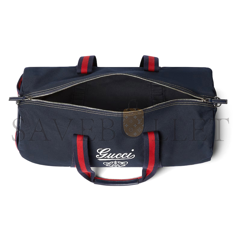 GUCCI LARGE PRINTED CANVAS DUFFLE BAG 816866 (54*24*24cm) GUCCI LARGE PRINTED CANVAS DUFFLE BAG 816866 (54*24*24cm)