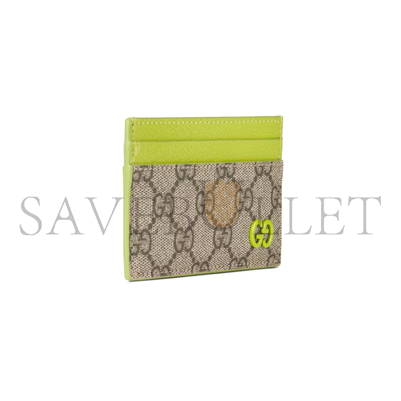GUCCI BI-COLOR GG CARD CASE 768248 (11*7cm) GUCCI BI-COLOR GG CARD CASE 768248 (11*7cm)