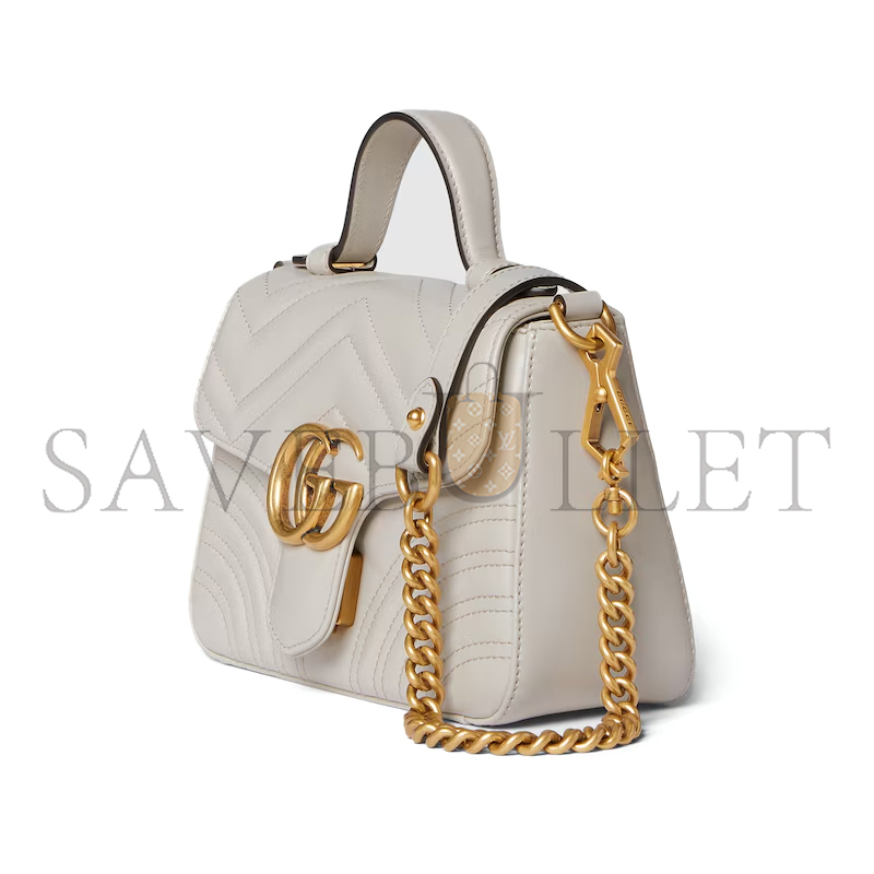 GUCCI GG MARMONT MINI TOP HANDLE BAG 547260 (21*15.5*8cm) GUCCI GG MARMONT MINI TOP HANDLE BAG 547260 (21*15.5*8cm)
