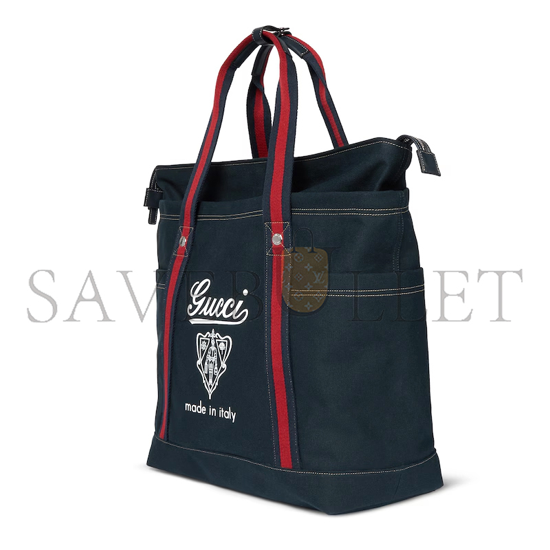GUCCI PRINTED CANVAS LARGE TOTE BAG 816863 (39*45*19cm) GUCCI PRINTED CANVAS LARGE TOTE BAG 816863 (39*45*19cm)