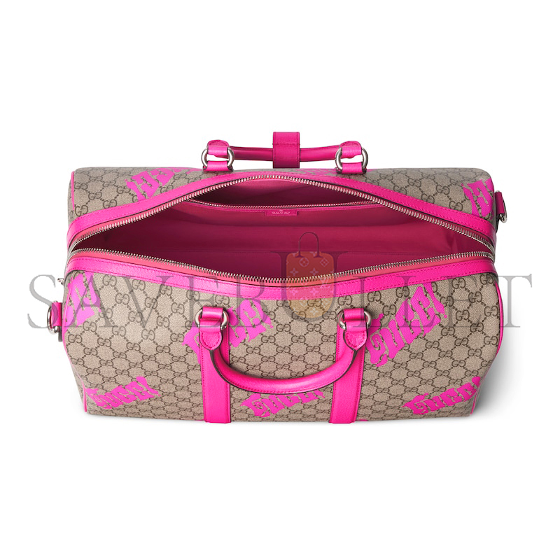 GUCCI MEDIUM DUFFLE BAG WITH PRINT 834962 (44*29*23cm) GUCCI MEDIUM DUFFLE BAG WITH PRINT 834962 (44*29*23cm)