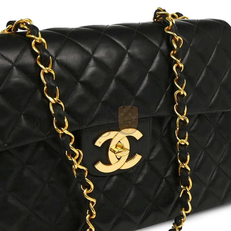 CHANEL CLASSIC FLAP SHOULDER BAG (34*22*10cm) 
