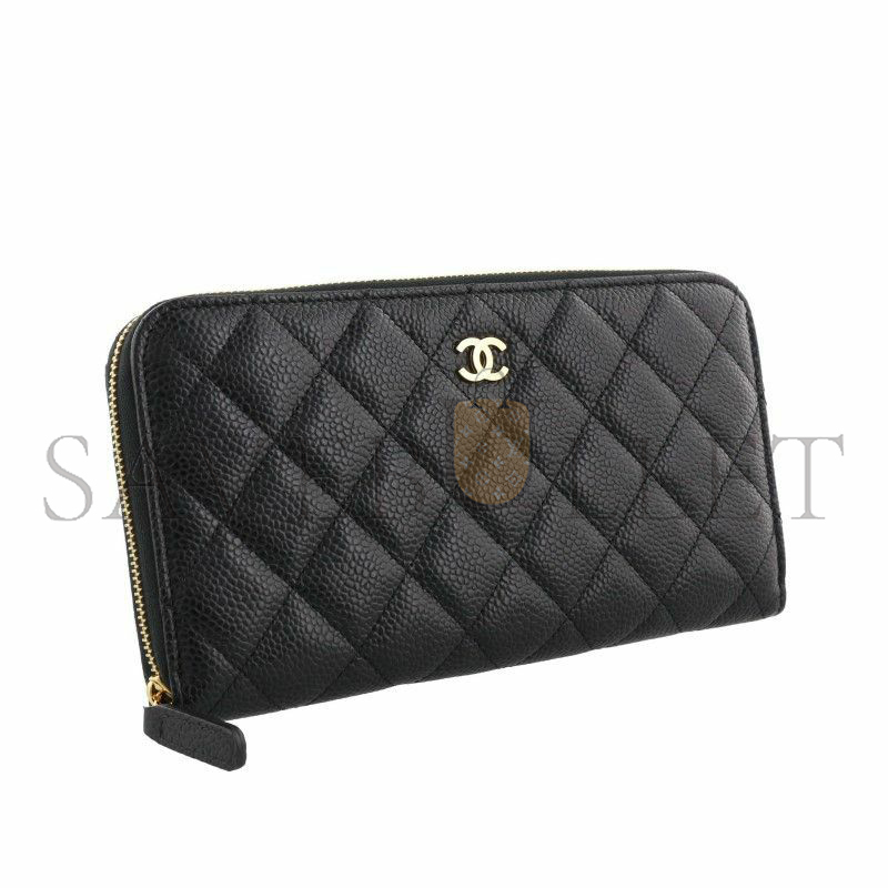 CHANEL CLASSIC LONG ZIPPED WALLET AP0242 Y01864 C3906 (19.5*10.5*2cm)