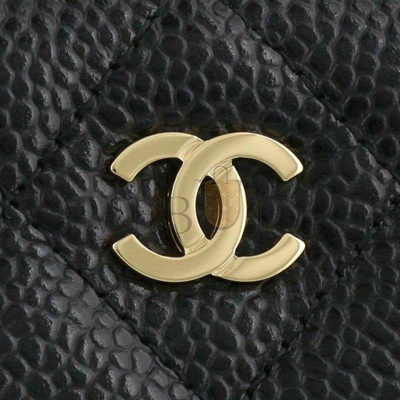 CHANEL CLASSIC LONG ZIPPED WALLET AP0242 Y01864 C3906 (19.5*10.5*2cm)
