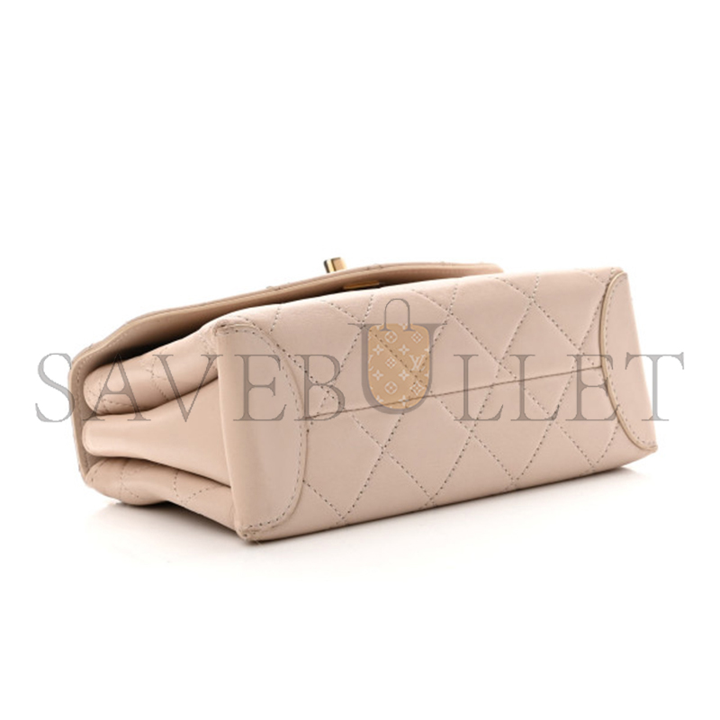 CHANEL MINI TRENDY SPIRIT TOP HANDLE FLAP 1190125 (19*13*8cm)