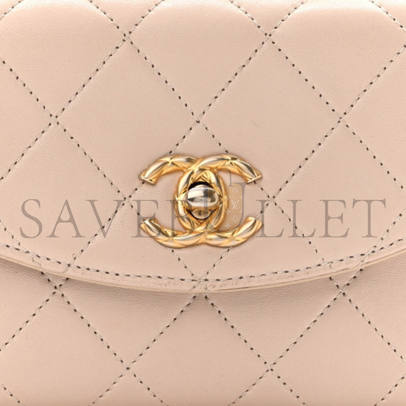 CHANEL MINI TRENDY SPIRIT TOP HANDLE FLAP 1190125 (19*13*8cm)