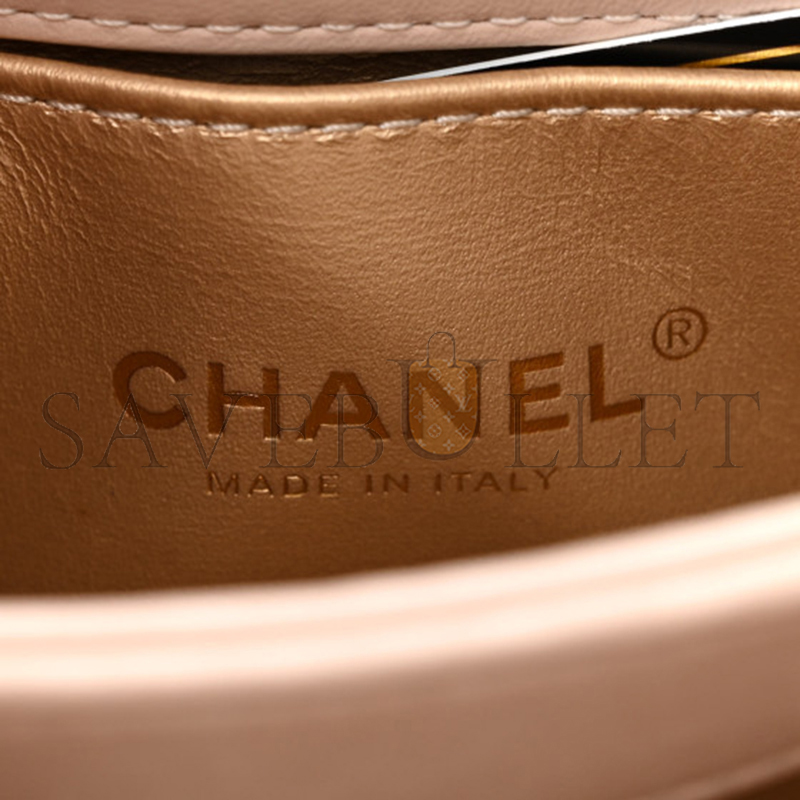 CHANEL MINI TRENDY SPIRIT TOP HANDLE FLAP 1190125 (19*13*8cm)
