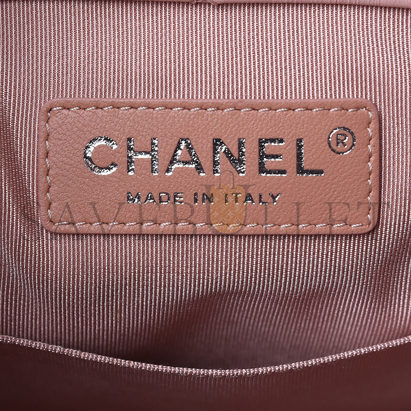 CHANEL AGED CALFSKIN QUILTED GABRIELLE BACKPACK 387337 (21*23*10cm)