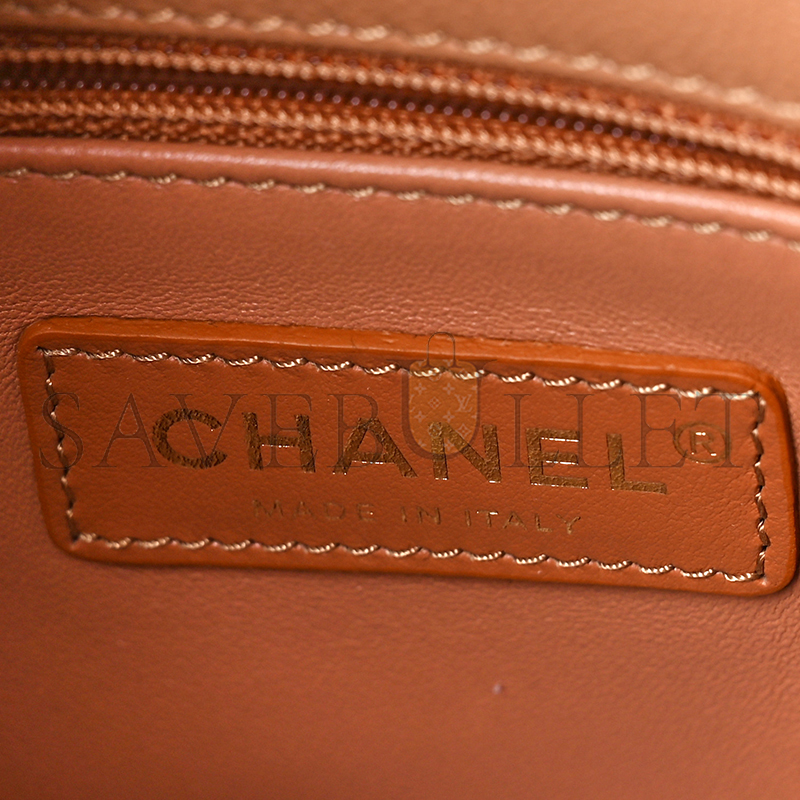 CHANEL CAVIAR QUILTED MINI COCO HANDLE FLAP 1173752 (23*15*10cm)