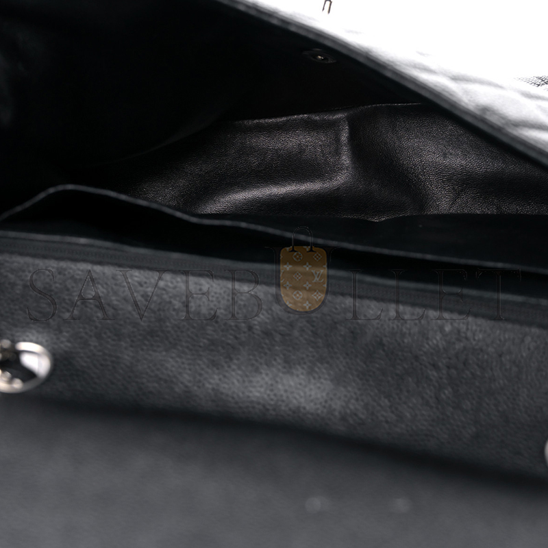 CHANEL CAVIAR QUILTED JUMBO SINGLE FLAP 1190800 (30*20*8cm)