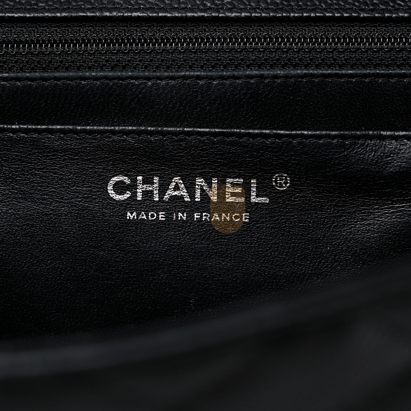 CHANEL CAVIAR QUILTED JUMBO SINGLE FLAP 1190800 (30*20*8cm)