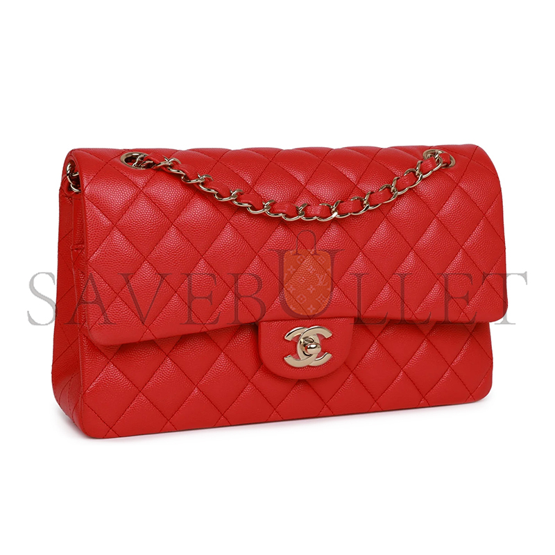 CHANEL MEDIUM CLASSIC DOUBLE FLAP BAG 1138709 (25*15*6cm)