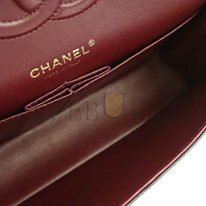 CHANEL MEDIUM CLASSIC DOUBLE FLAP BAG 1183300 (25*15*6cm)