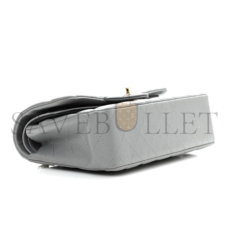 CHANEL CAVIAR QUILTED SMALL DOUBLE FLAP 1537381 (23*14.5*6cm)