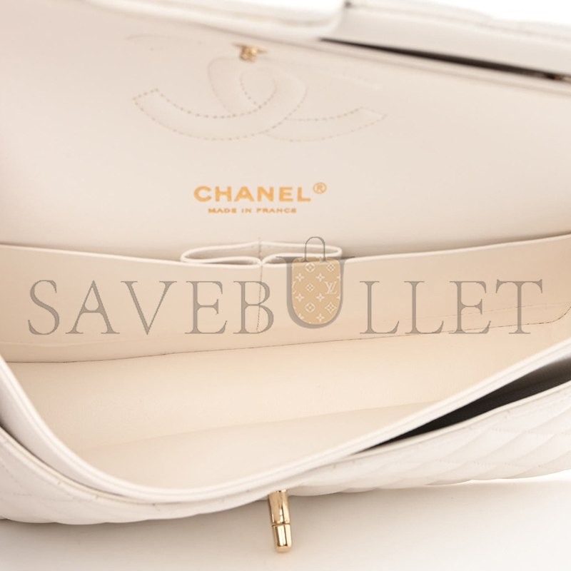 CHANEL CAVIAR QUILTED MEDIUM DOUBLE FLAP 1179289 (25*15*6cm)