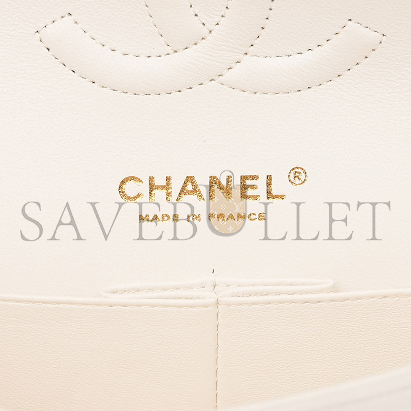 CHANEL CAVIAR QUILTED MEDIUM DOUBLE FLAP 1179289 (25*15*6cm)