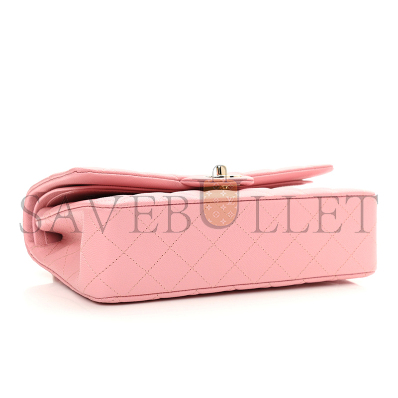 CHANEL CAVIAR QUILTED MEDIUM DOUBLE FLAP 1153705 (25*15*6cm)