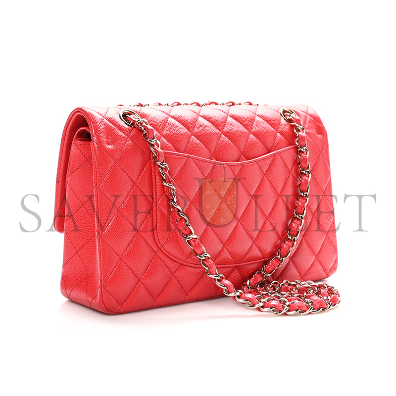 CHANEL CAVIAR QUILTED MEDIUM DOUBLE FLAP 1629268 (25*15*6cm)