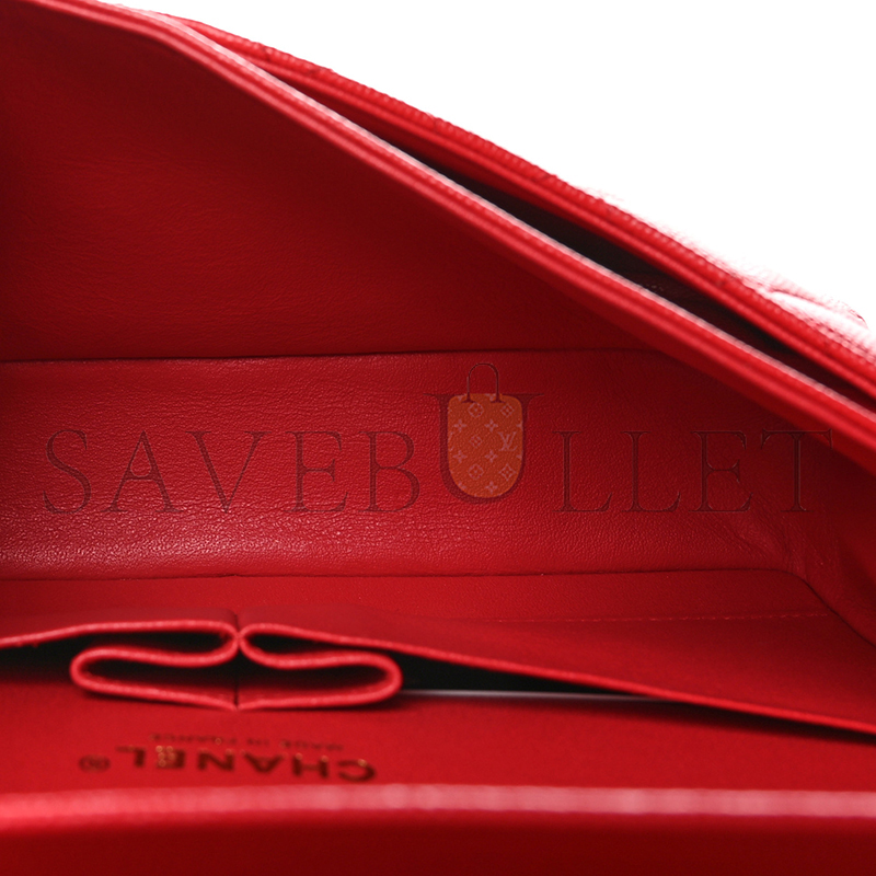 CHANEL CAVIAR QUILTED MEDIUM DOUBLE FLAP 1629268 (25*15*6cm)