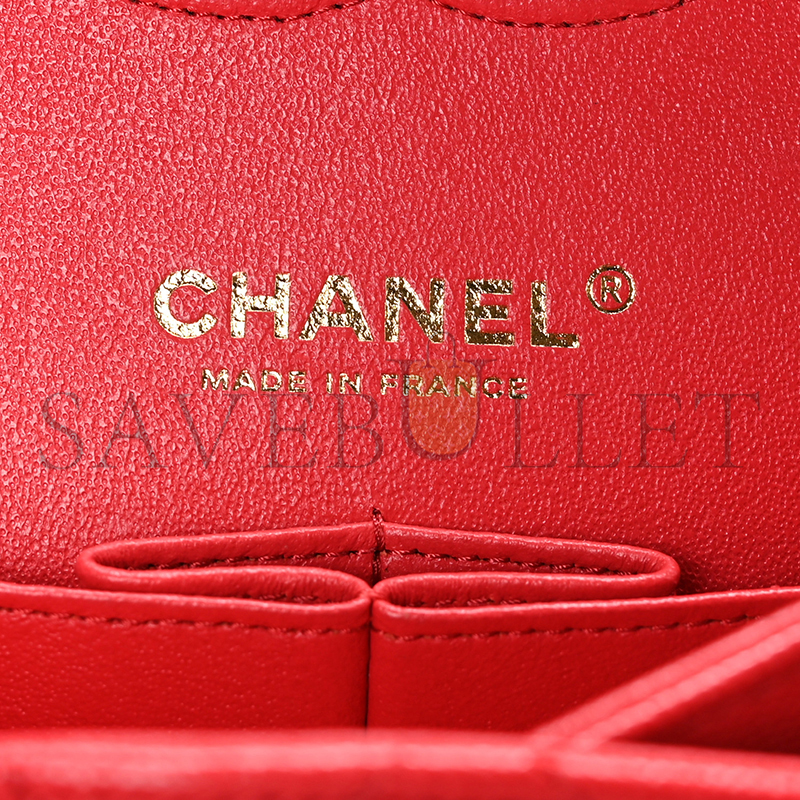 CHANEL CAVIAR QUILTED MEDIUM DOUBLE FLAP 1629268 (25*15*6cm)