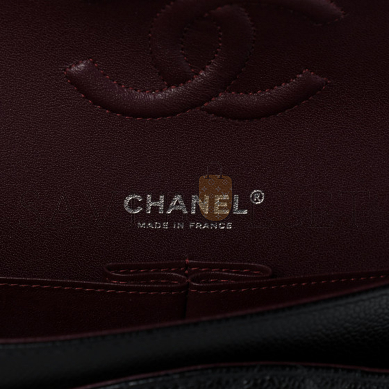 CHANEL CAVIAR QUILTED MEDIUM DOUBLE FLAP 1154144 (25*15*6cm)