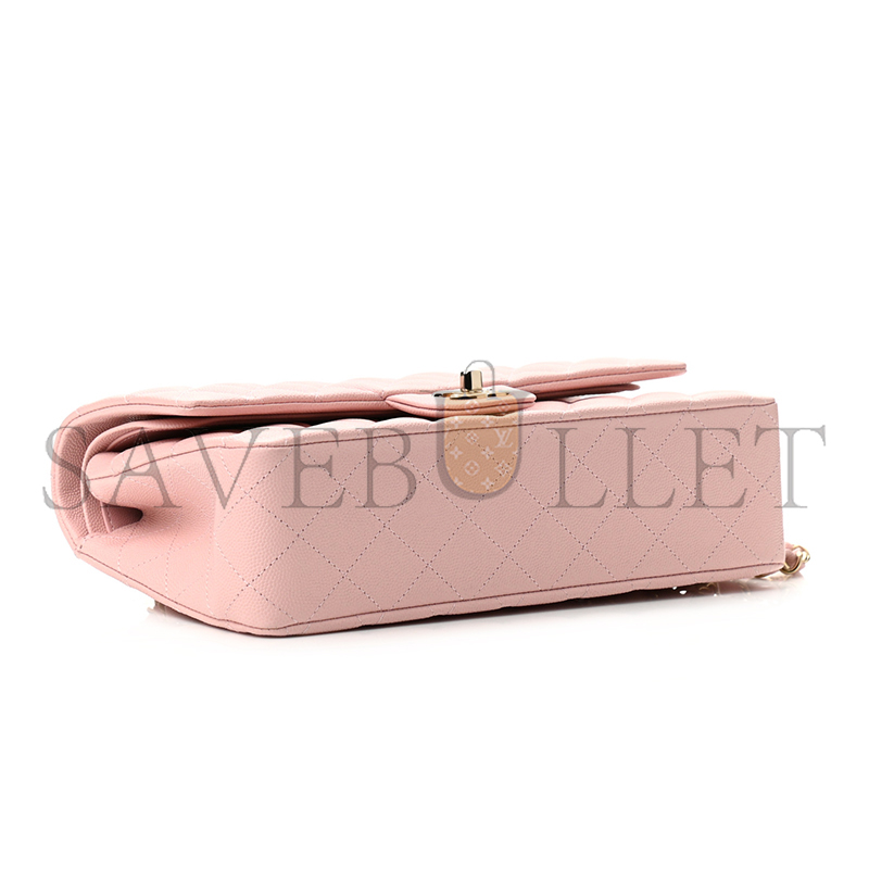 CHANEL CAVIAR QUILTED MEDIUM DOUBLE FLAP 1169700 (25*15*6cm)