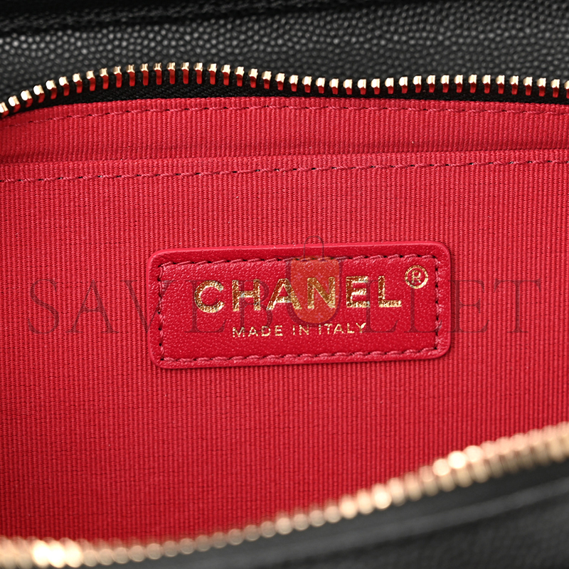 CHANEL CAVIAR QUILTED LARGE LIKE A WALLET FLAP AS3003 (22*16*8cm)