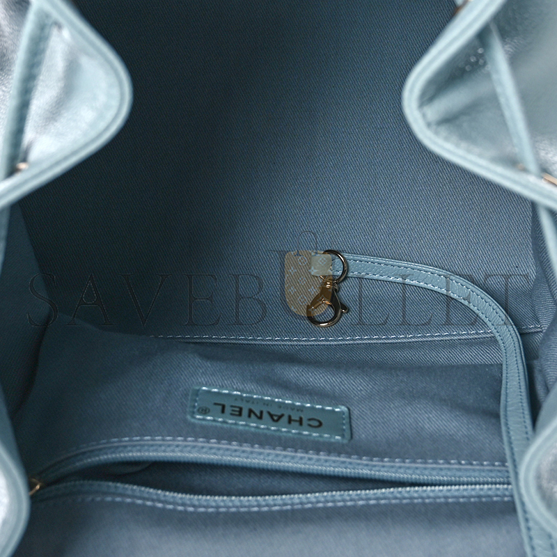 CHANEL CAVIAR QUILTED BUSINESS AFFINITY BACKPACK 1183510 (23*24*13cm)