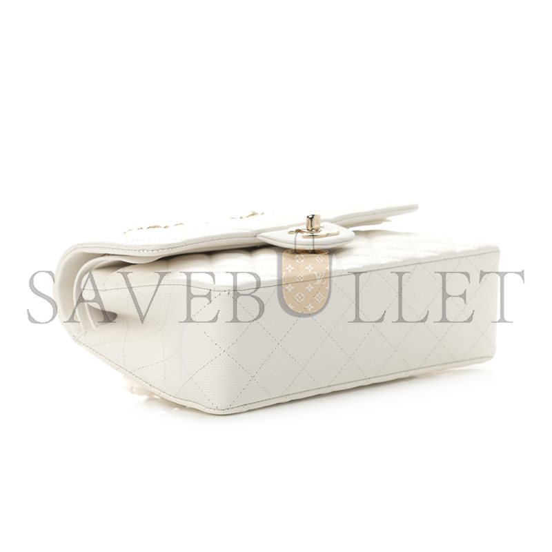 CHANEL CAVIAR QUILTED SMALL DOUBLE FLAP 1110870 (23*13*6cm)
