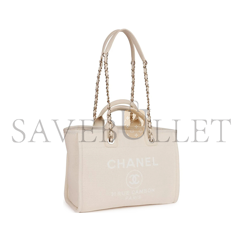 CHANEL LARGE DEAUVILLE SHOPPING BAG A66941 (50*30*22cm)