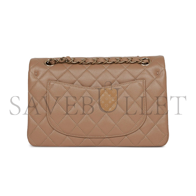 CHANEL CAVIAR QUILTED SMALL CLASSIC DOUBLE FLAP 1055216 (25*15*7cm)