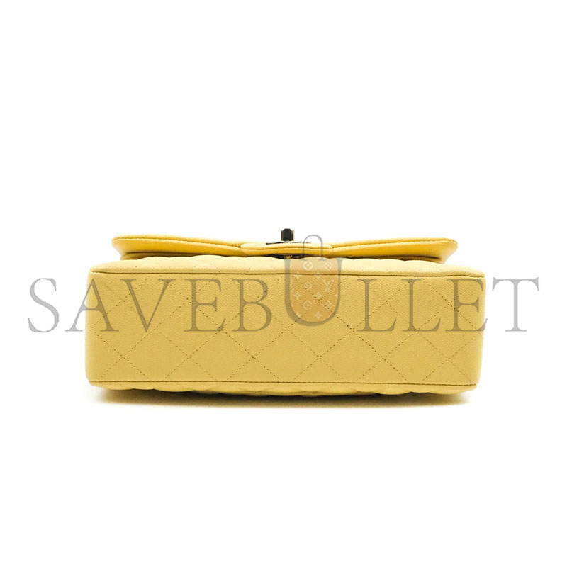 CHANEL CAVIAR QUILTED SMALL CLASSIC DOUBLE FLAP 1004512 (23*14*6cm)