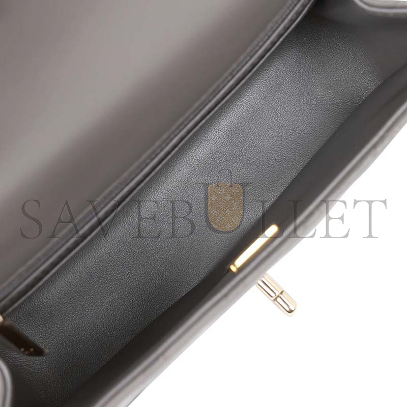CHANEL MINI FLAP BAG WITH TOP HANDLE 1402157 (22*15*8cm)