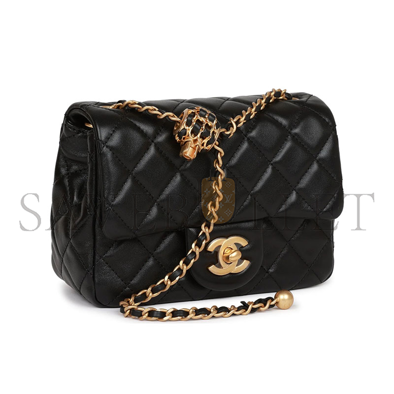 CHANEL PEARL CRUSH MINI SQUARE FLAP BAG 1400125 (17*14*8cm)
