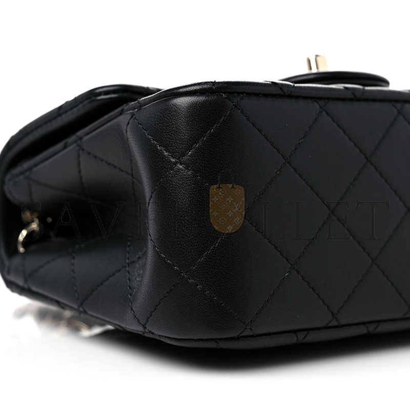 CHANEL PEARL CRUSH MINI SQUARE FLAP BAG AS1786 (17*14*8cm)