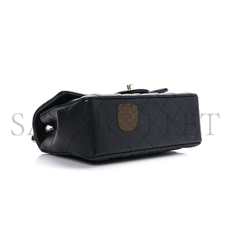 CHANEL LAMBSKIN QUILTED MINI FLAP BAG 1242244 (20*12*6cm)